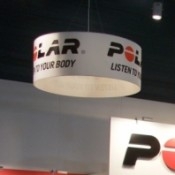 Hanglampen Polar, bedrukt met logo