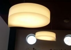 kunststof hanglamp druppel